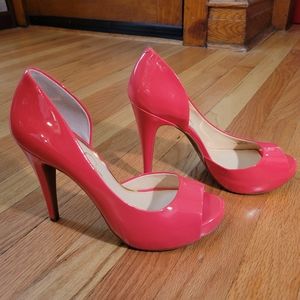 Brand New Hot Pink patent Leather Jessica Simpson Pump